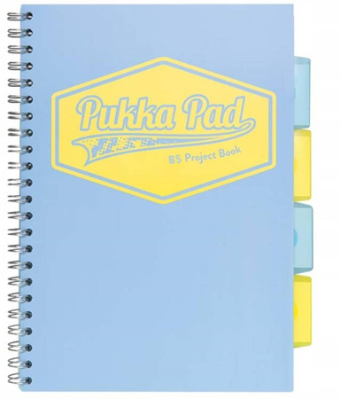 Kołozeszyt Pukka Pad pastel niebieski B5