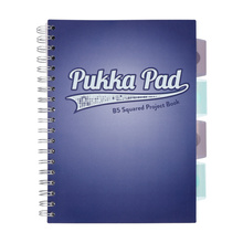 PUKKA PROJECT BOOK NAVY B5 KRATKA GRANATOWY 100K 80G