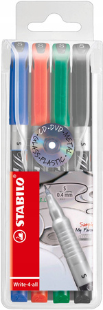 Marker STABILO Write-4-all S etui 4 szt.