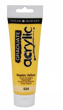 Farba akrylowa Daler Rowney 634 Naples Yellow