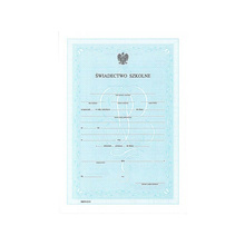 Świadectwa dla uczniów klas I-III szkoły podstawowej i młodzieży