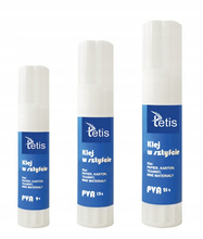 Klej w sztyfcie Tetis BG099 opakowanie 21g typ PVA