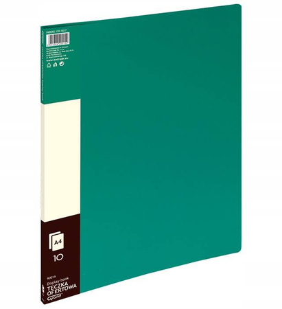 Teczka ofertowa Grand 9001A format A4 10 zielona