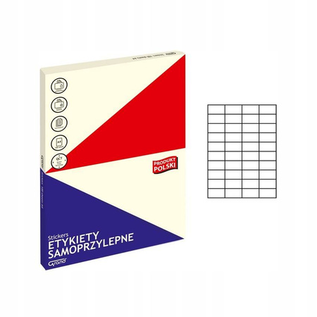 Etykiety samoprzylepne GRAND - 005 52,5x29,7 mm