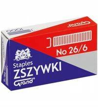 Zszywki 26/6 GRAND