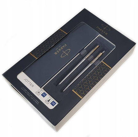 Parker Jotter Duo zestaw Stainless Steel GT