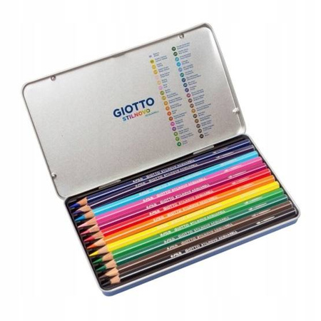 Kredki akwarelowe GIOTTO 12 kolorów