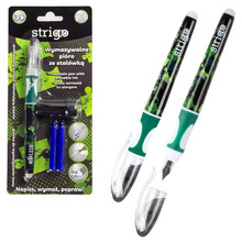 Pióro Strigo wymazywalne ze stalówką zielone