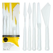 DAL SIMPLY PLASTIK PALETTE KNIVES SET