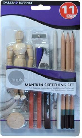 Zestaw Simply Manekin Sketching Set