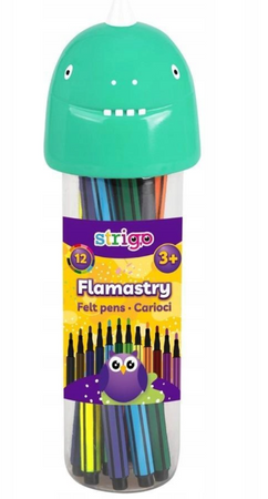 Strigo flamastry dinozaur
