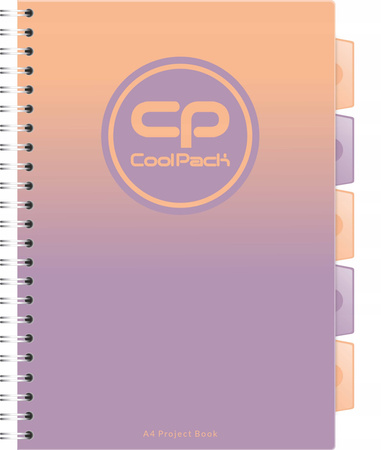 Kołobrulion A4 Coolpack Gradient BERRY