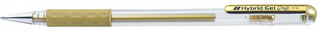 Długopis żelowy Pentel HYBRID GEL K118 ZŁOTY