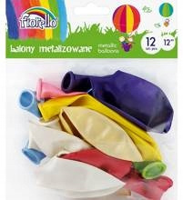 Balon FIORELLO 12 metal mix 12 szt.
