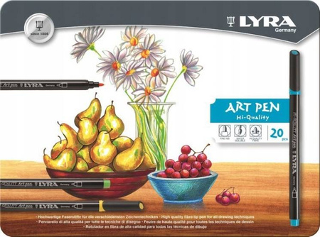 Zestaw Lyra Pisaki Art Pen 20 szt.