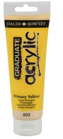 Farba akrylowa Daler Rowney 603 Primary Yellow