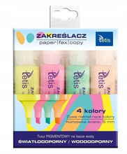 Zakreślacze pastelowe KW020-M4 Tetis