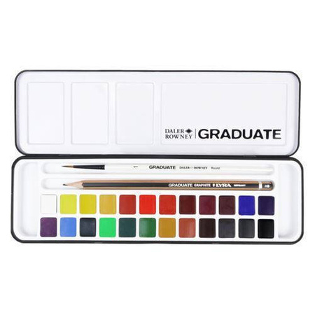DAL GRADUATE WATERCOLOUR SET 24HP FILA