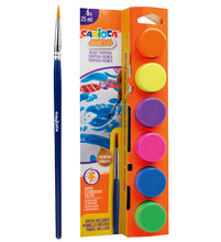 Farby plakatowe CARIOCA 6 kol. neon (40486)