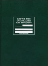 Dziennik zajęć na kwalifikacyjny kurs zawodowy (oprawa introligatorska)