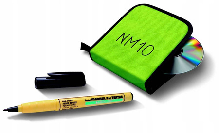 Marker do tkanin Pentel NM10 CZARNY