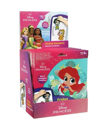 DISNEY CORE MAGNES NA LODÓWKĘ MIX 2 WZ PRINCESS COOLPACK