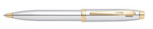 DŁUGOPIS AUTOMATYCZNY SHEAFFER 100 CHROM / ZŁOTO