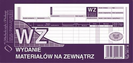 Wydanie materiałów Michalczyk i P 351-8 1/3 A4 80