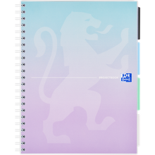 KOŁOZESZYT OXFORD  PJBK 2SPI A4 80K KRATKA PAST