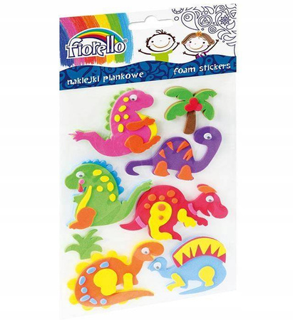 Naklejki piankowe Fiorello dinozaury