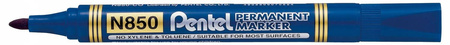 Marker permanentny Pentel N850 NIEBIESKI okrągły