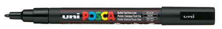 MARKER UNI POSCA PC-3M CZARNY NR 24
