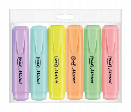 TEXTMARKER TOMA MISTRAL a'6 PASTEL
