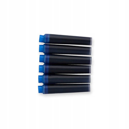 PARKER QUINK niebieskie mini naboje do pióra 5 szt