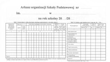 Organizacja szkoły podstawowej