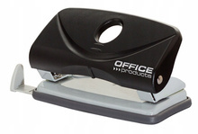 Dziurkacz do 10 kartek plastik czarny biurowy