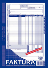 Druk faktury netto Michalczyk iProkop 101-1E A4 80