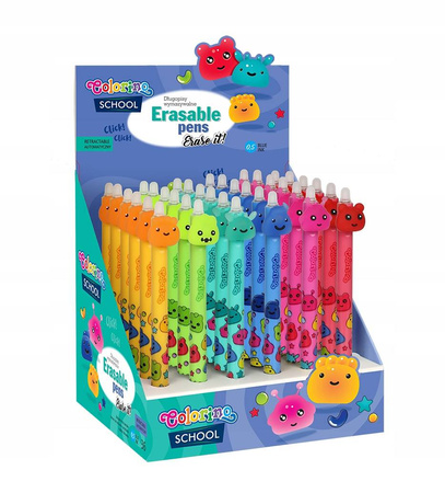 Colorino długopis wymazywalny Jelly Heads