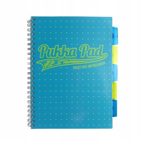 Kołozeszyt Pukka Pad Project Book Nieb A4 # 200