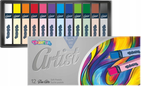 Colorino 65238PTR Pastele Suche 12 kolorów