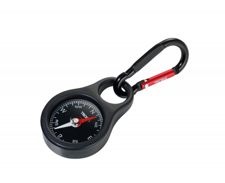 BRELOK Z KARABIŃCZYKIEM, KOMPAS, TROIKA WEGWEISER