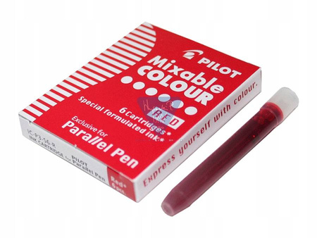 Naboje Parallel CZERWONE IC-P3-S6-R