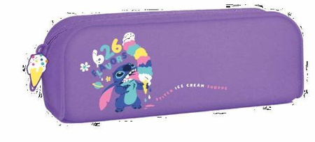 Disney Black saszetka silk Stitch mix kolorów