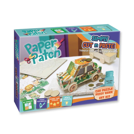 STRIGO ZESTAW KREATYWNY DECOUPAGE DREWNIANA SKARBONKA