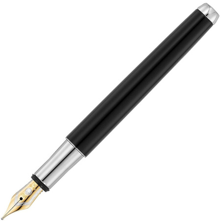 WALDMANN LIBERTY PIÓRO WIECZNE CZARNE STALÓWKA ze złota 18K B