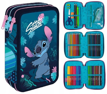DISNEY CORE JUMPER 3 PIÓRNIK POTRÓJNY Z WYPOSAŻENIEM STITCH coolpack
