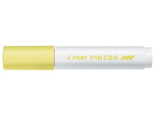 Marker z farbą Pilot PINTOR M PASTELOWY ŻÓŁTY