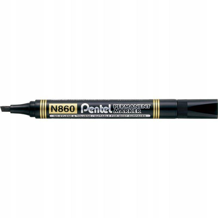 Marker permanentny Pentel N860 CZARNY ściety