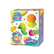 STRIGO ZESTAW KREATYWNY JUST SQUISH ŻELOWE FIGURKI RYBKI