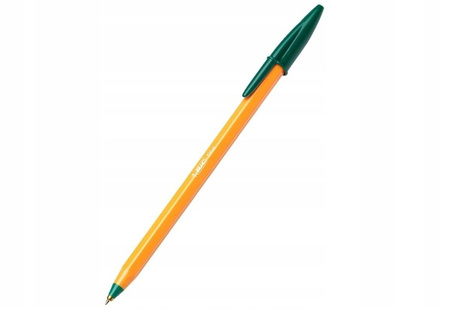 DŁUGOPIS BIC ORANGE ZIELONY
